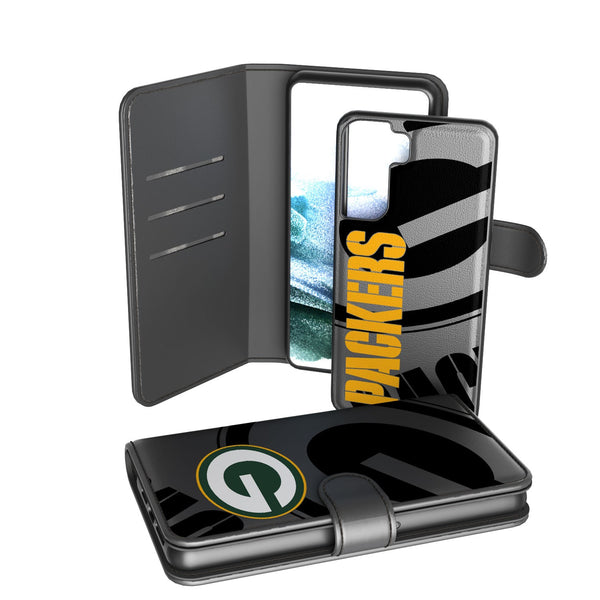 Green Bay Packers Tilt Galaxy Wallet Case