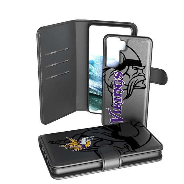 Minnesota Vikings Tilt Galaxy Wallet Case