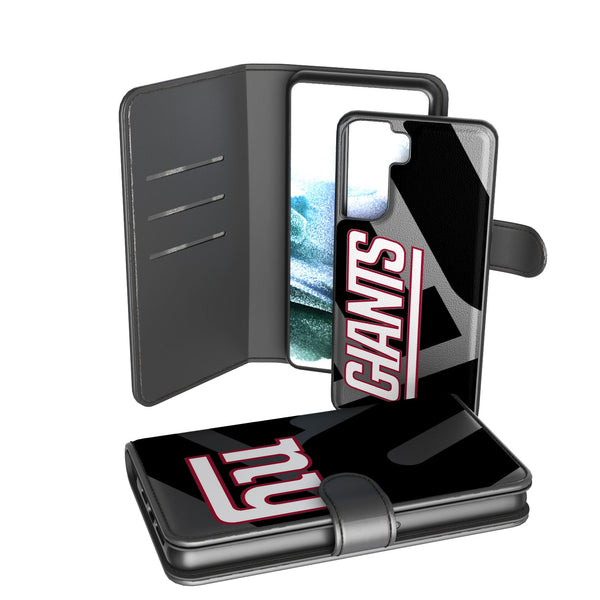 New York Giants Tilt Galaxy Wallet Case