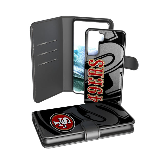 San Francisco 49ers Tilt Galaxy Wallet Case