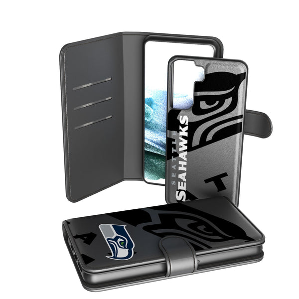 Seattle Seahawks Tilt Galaxy Wallet Case