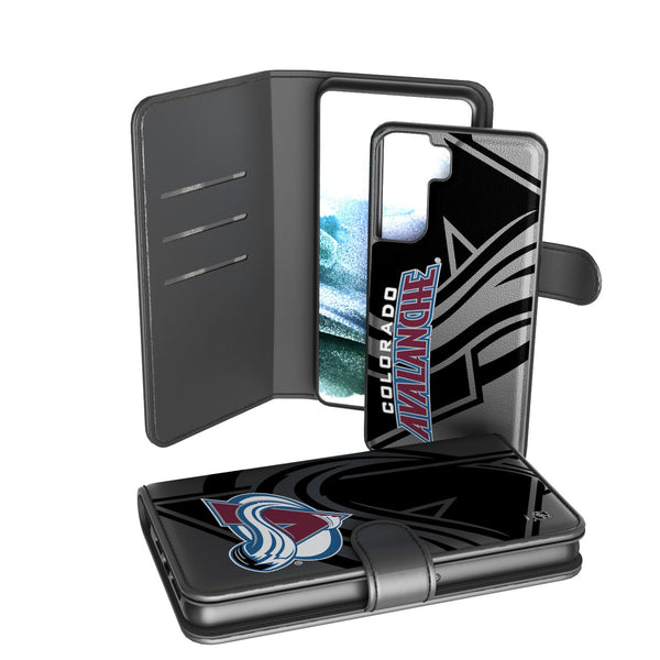 Colorado Avalanche Tilt Galaxy Wallet Case