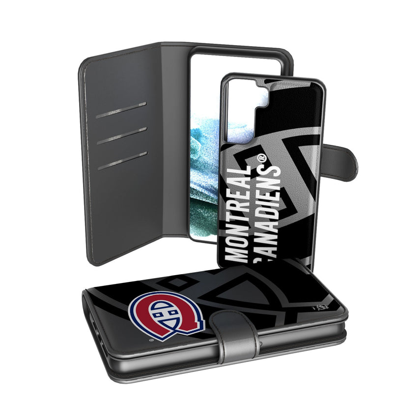 Montreal Canadiens Tilt Galaxy Wallet Case