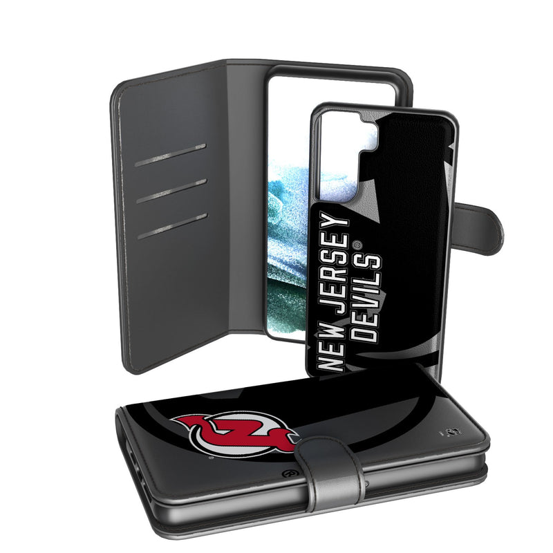 New Jersey Devils Tilt Galaxy Wallet Case