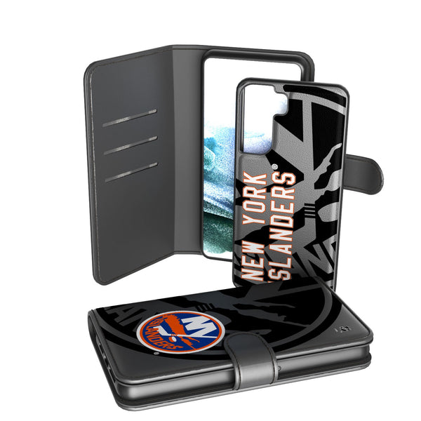 New York Islanders Tilt Galaxy Wallet Case