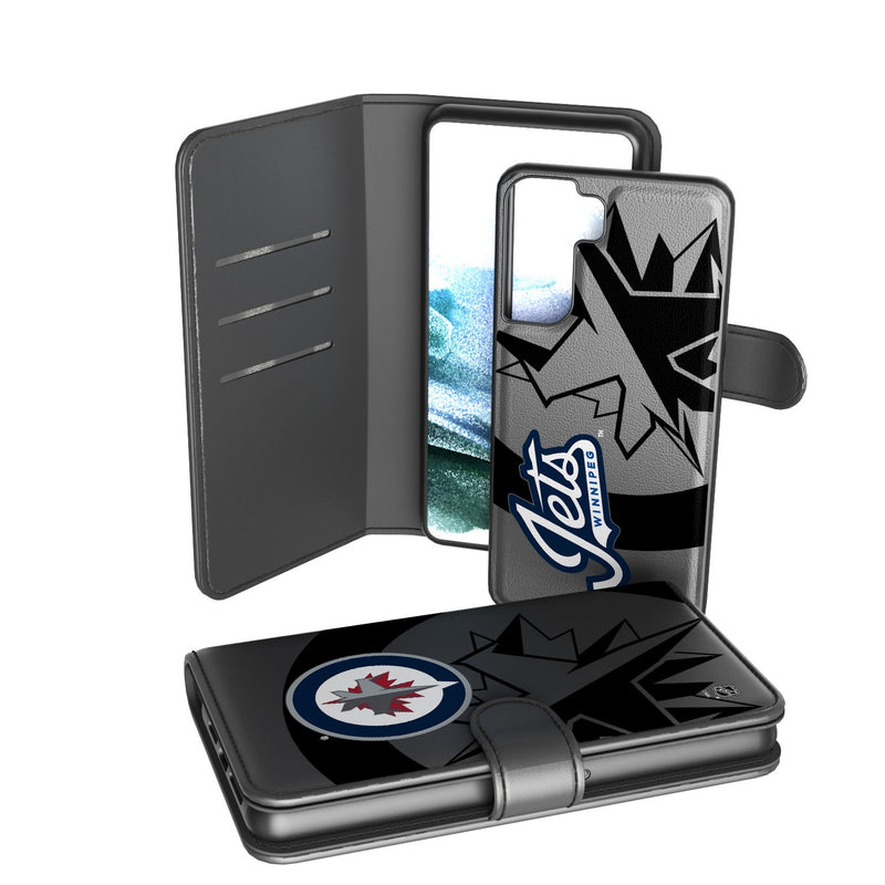 Winnipeg Jets Tilt Galaxy Wallet Case