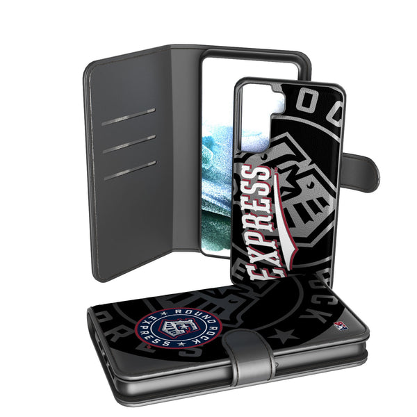 Round Rock Express Tilt Galaxy Wallet Case